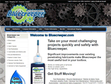 Tablet Screenshot of bluecreeper.com